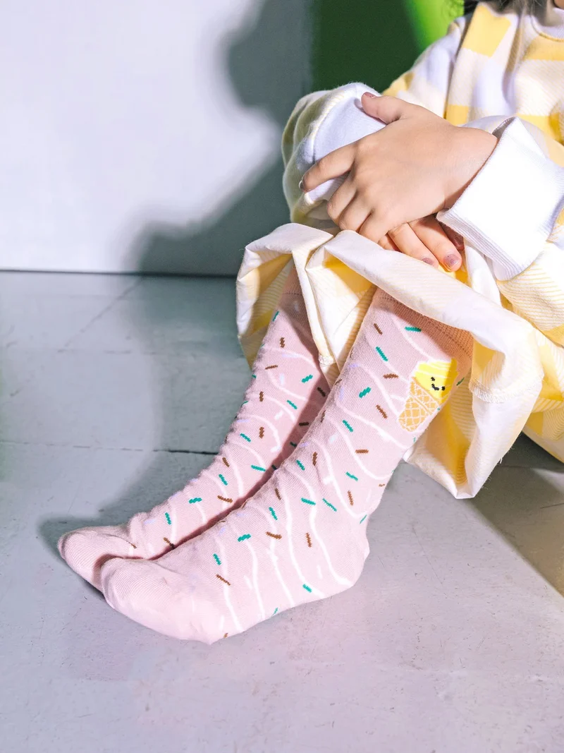 Eat My Socks Kids Yummy Cone Socks
