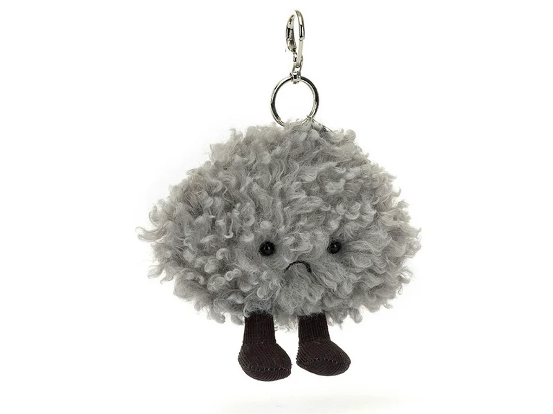 Porte clé Amuseables Nuage gris Bag Charm - Jellycat