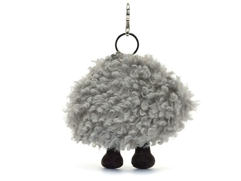 Porte clé Amuseables Nuage gris Bag Charm - Jellycat