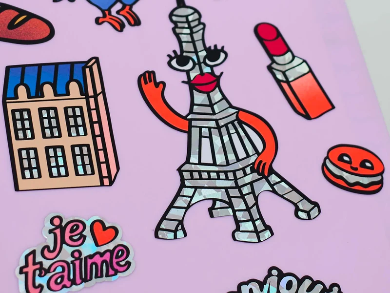 Fabulous Stickers Big Paris - OMY
