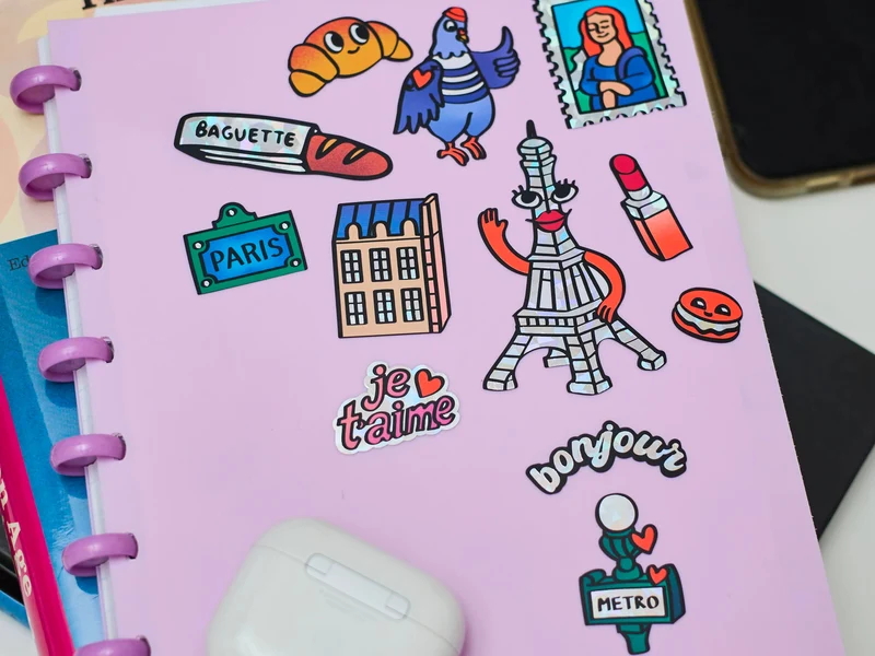 Fabulous Stickers Big Paris - OMY