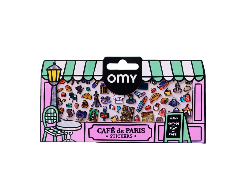 Fabulous Stickers Boutique Café de Paris - OMY
