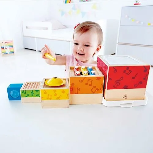 Hape Stacking Music Set / Ensemble de musique empilable
