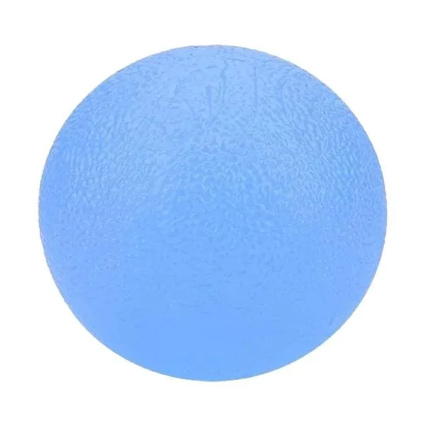 Balle Anti-Stress Bleue: Grip confortable