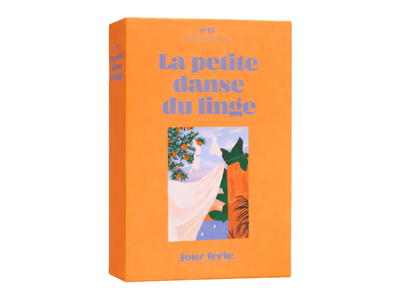 Puzzle La petite danse du linge - 500 pcs - Jour Férié