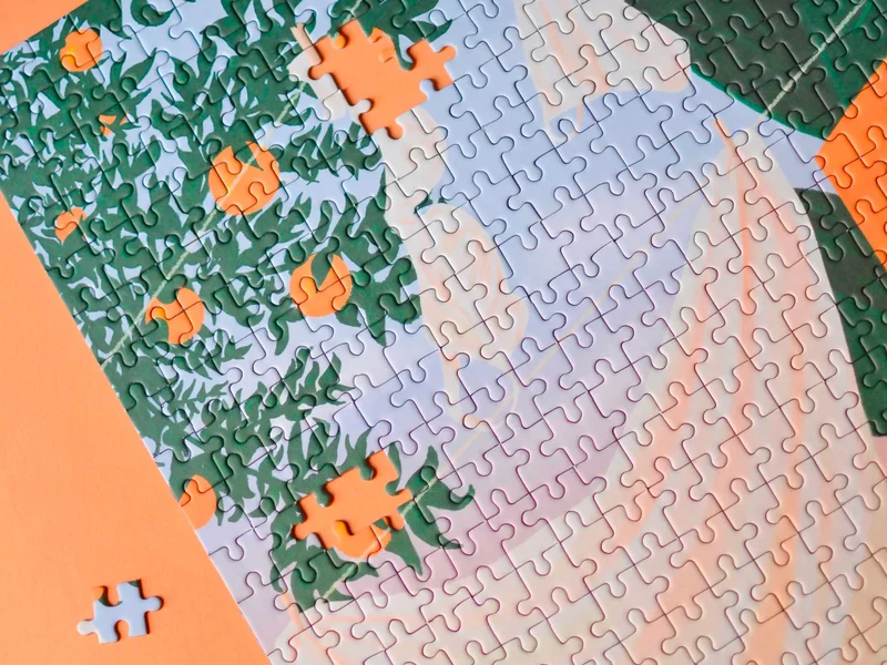 Puzzle La petite danse du linge - 500 pcs - Jour Férié