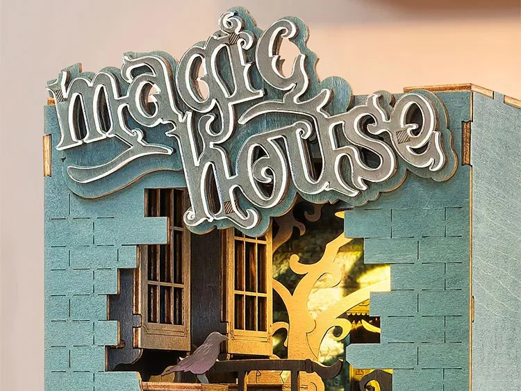 Book Nook - Pièce miniature - Magic House - Rolife