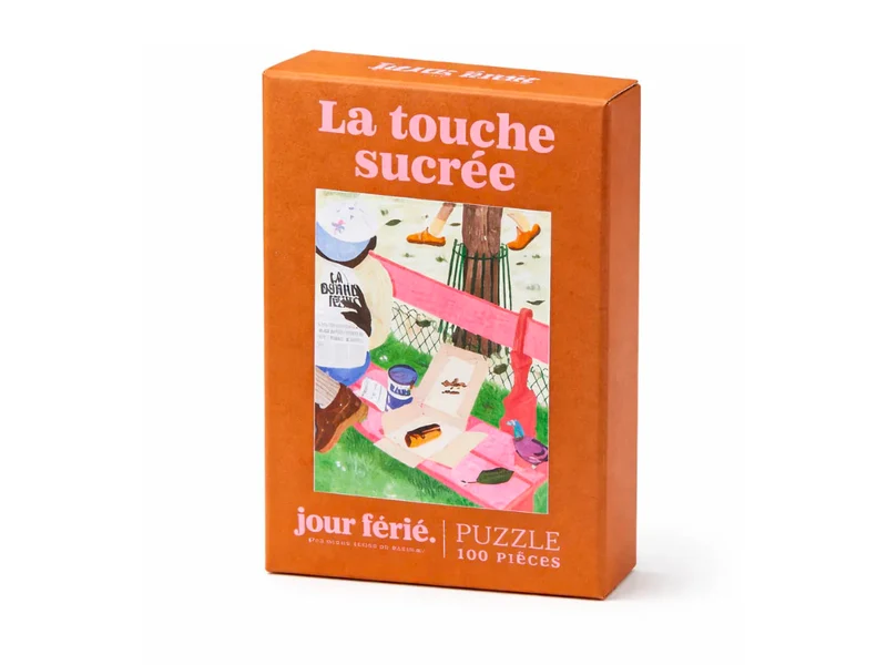 Mini Puzzle La touche sucrée - 100 pièces - Jour Férié