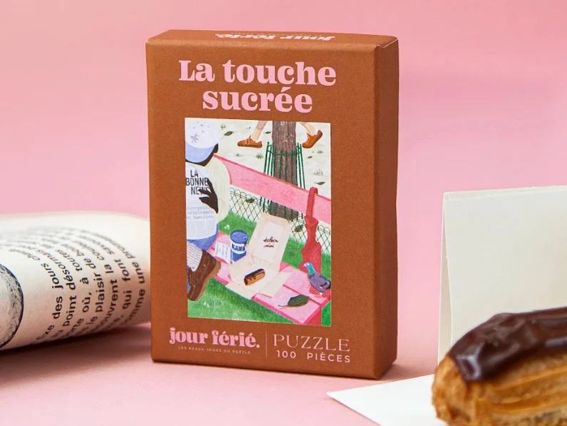 Mini Puzzle La touche sucrée - 100 pièces - Jour Férié