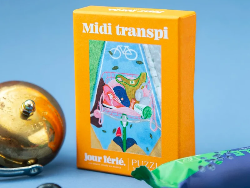 Mini Puzzle Midi transpi - 100 pièces - Jour Férié