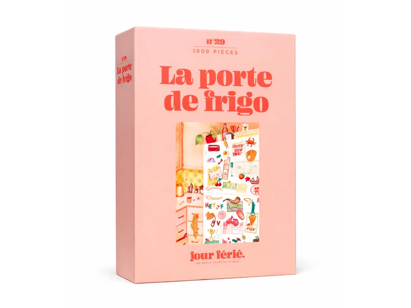 Puzzle La porte de frigo - 1000 pièces - Jour Férié