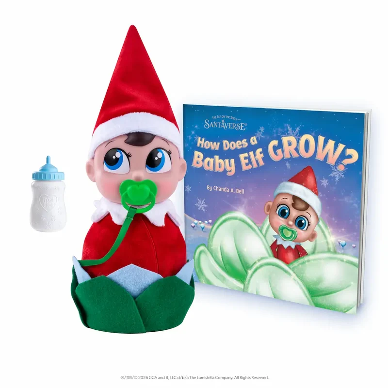 The Elf on the Shelf Frost Pips Bloom & Bundle Cuddle Set