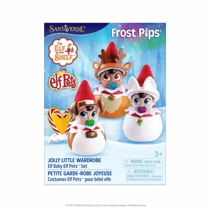 The Elf on the Shelf Jolly Little Wardrobe Elf PETS Costume Set