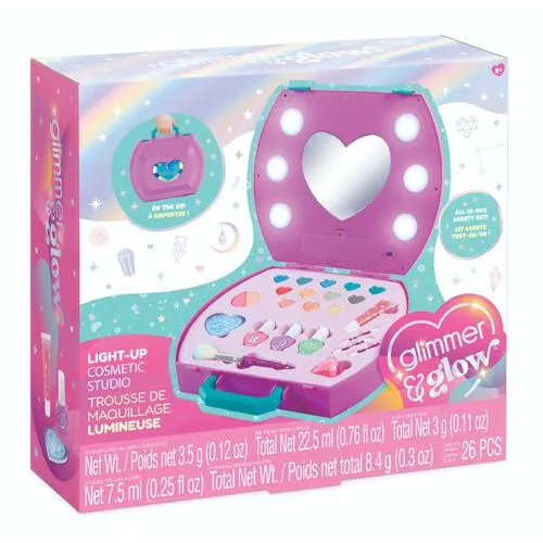 Glimmer & Glow Light Up Cosmetic Studio Activity Kit