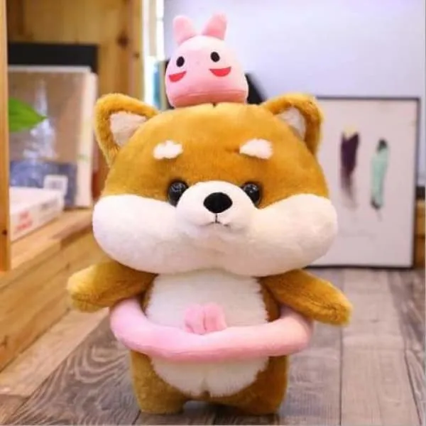 Peluche Kawaii rousse