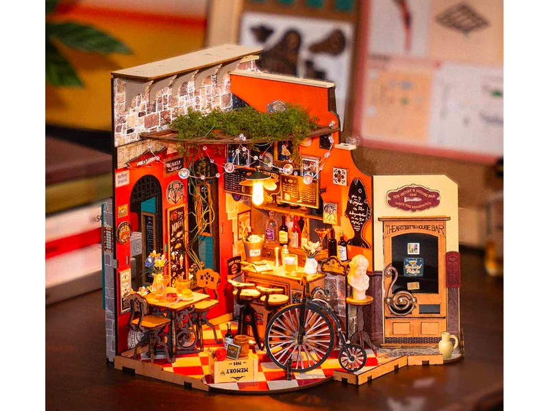Maquette Bar & Dining traditionnel - Robotime