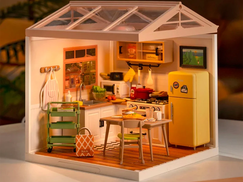 Maquette Cuisine Américaine - Robotime