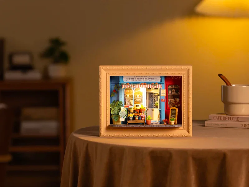 Maquette cadre Fleuriste Fresh Flower - Robotime