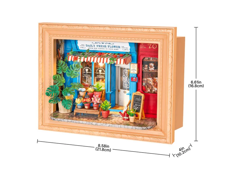 Maquette cadre Fleuriste Fresh Flower - Robotime