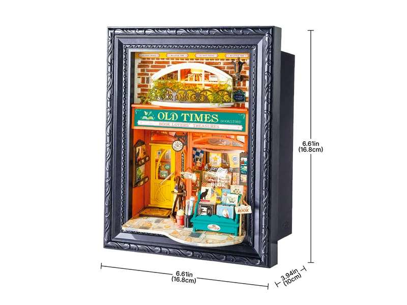 Maquette cadre Ancienne Librairie - Robotime