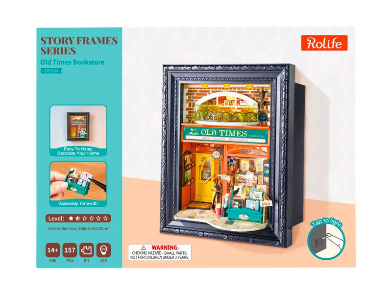 Maquette cadre Ancienne Librairie - Robotime