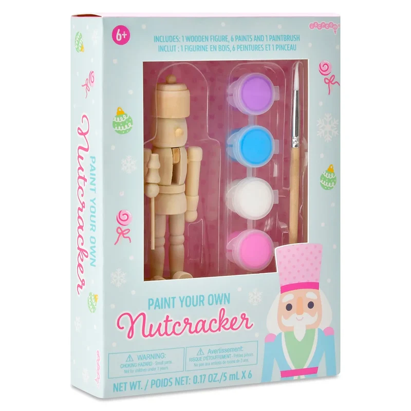 Iscream Kids Paint Your Own Nutcracker Treat