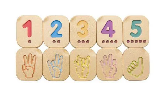 Hand Sign Numbers 1-10 - Signes de la main chiffres 1-10