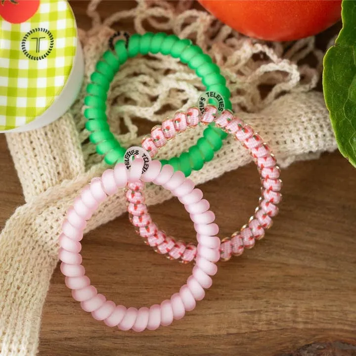 TELETIES Spiral Hair Coils Small Handpicked 3 Pack