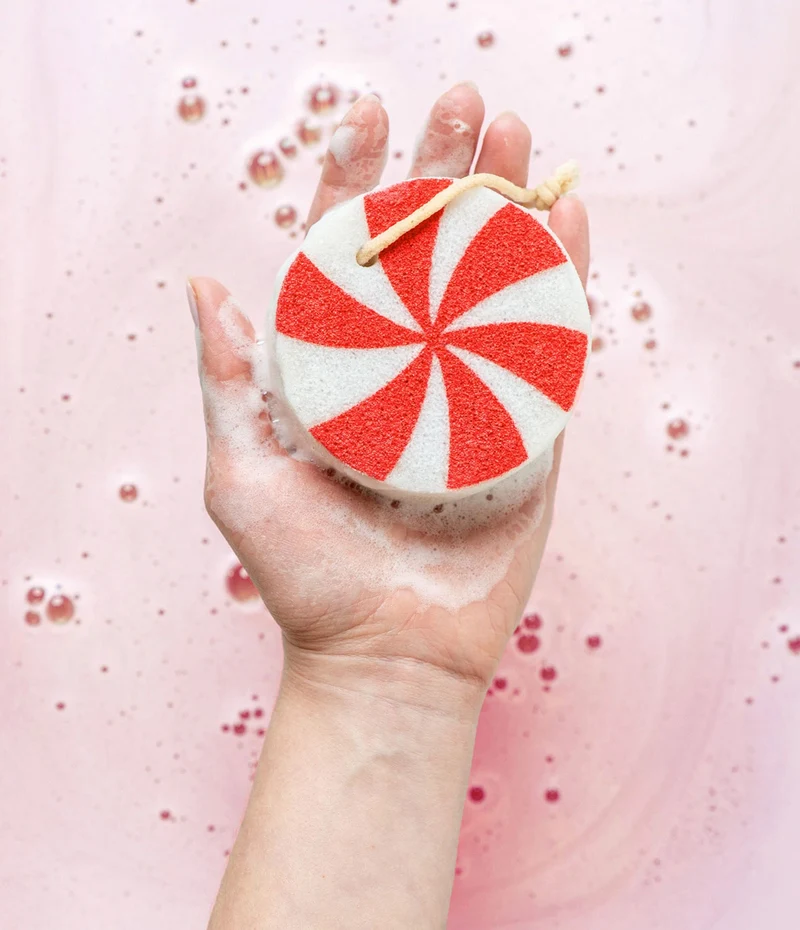 Lemon Lavender Bubbly and Bright Super Sudsy Soap Sponge Christmas