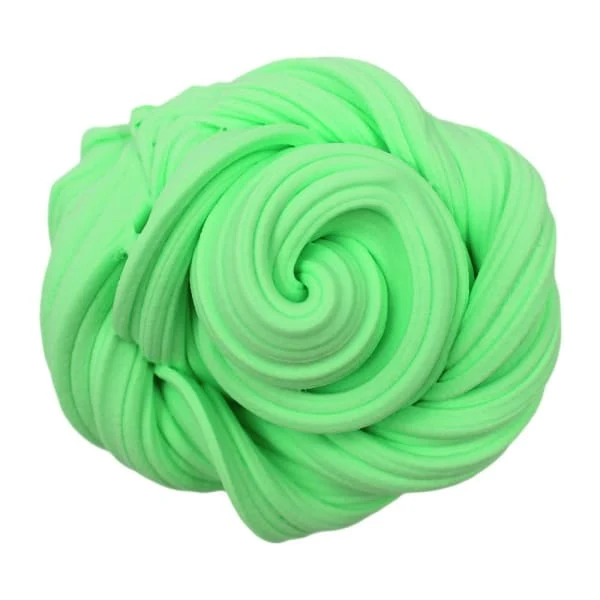 Slime vert moelleux.