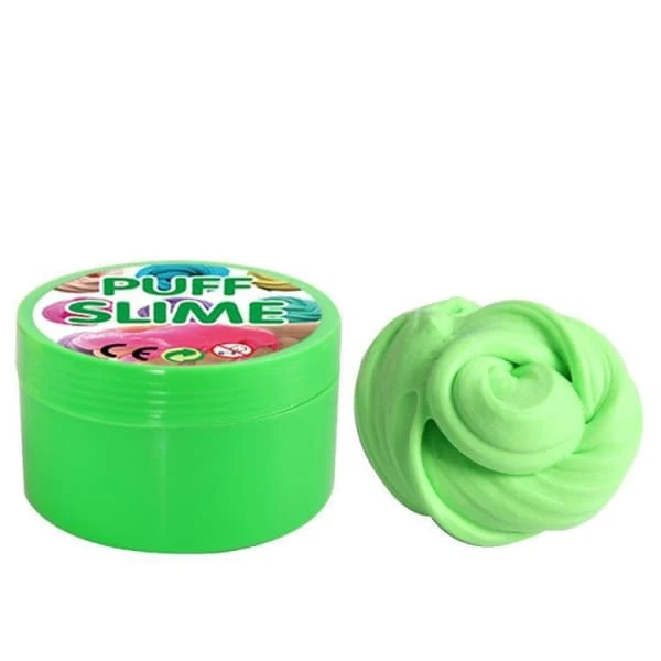 Slime vert moelleux.