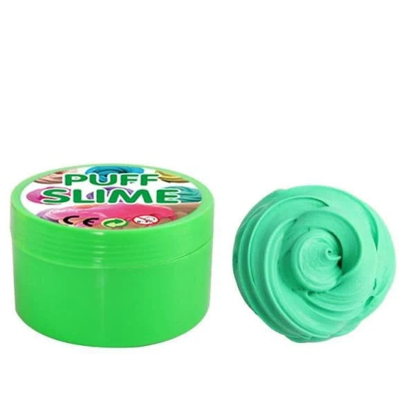 Slime vert moelleux.