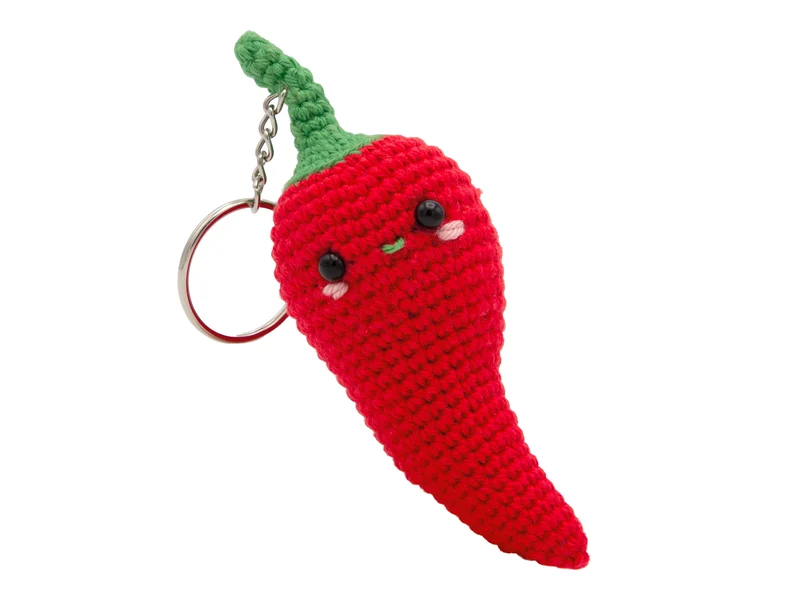 Kit de Crochet DIY porte-clé Piment - Hardicraft