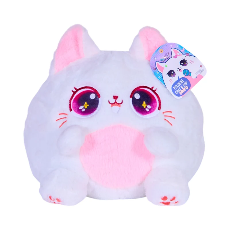 PELUCHE SHIRO CHAT BLANC K-POP
