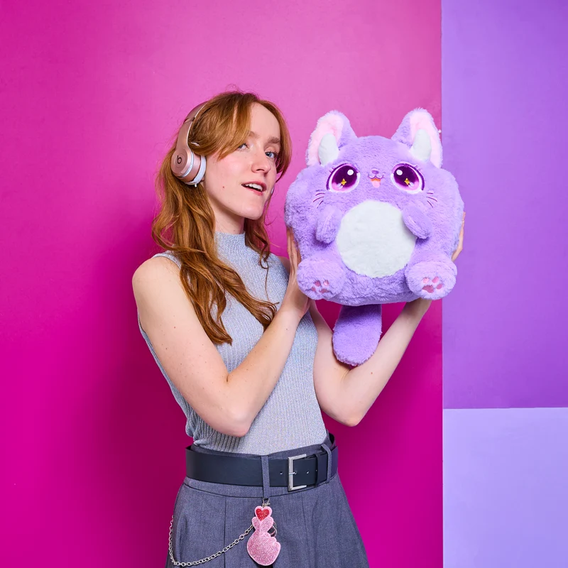 PELUCHE ONI CHAT VIOLET K-POP