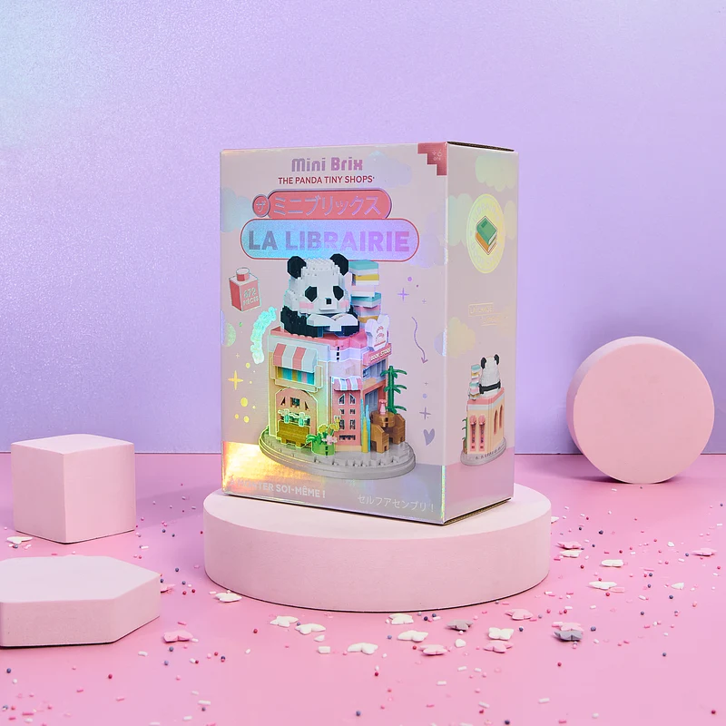 MINI BRIX PANDA LIBRAIRIE