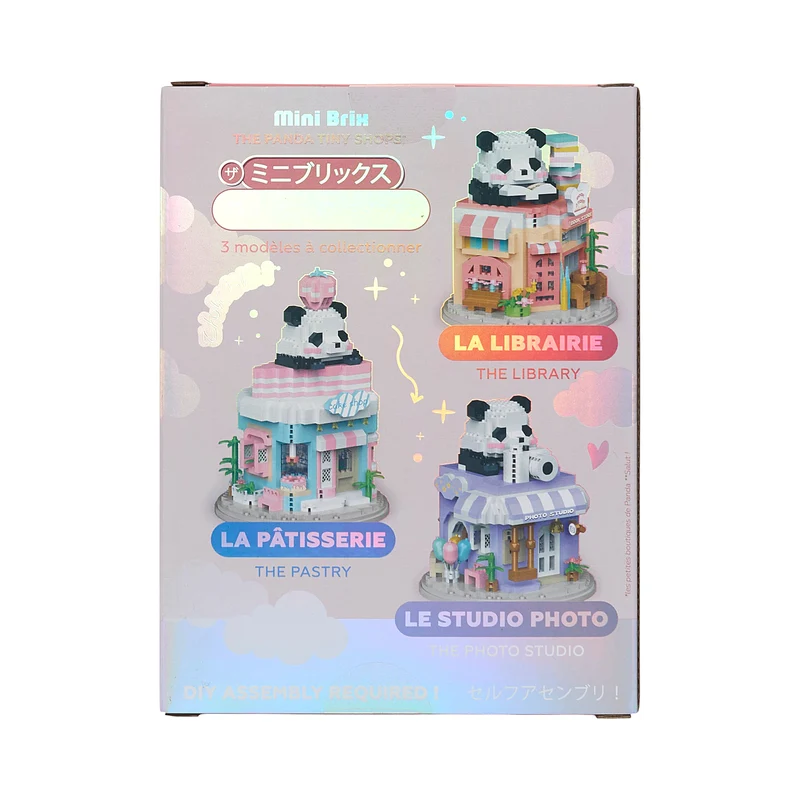 MINI BRIX PANDA LIBRAIRIE