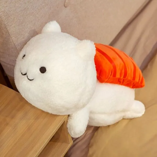 Peluche chat sushi