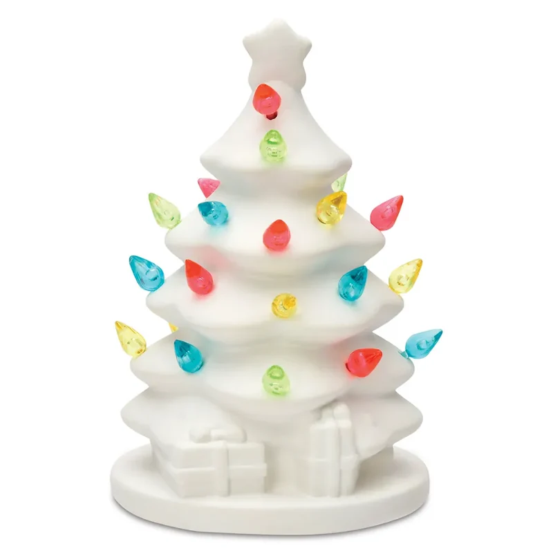 Paint Your Own Christmas Tree with Lights by Iscream