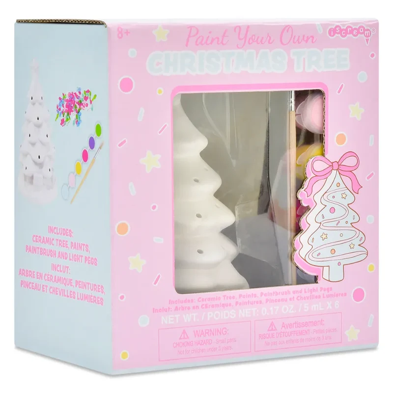 Paint Your Own Christmas Tree with Lights by Iscream