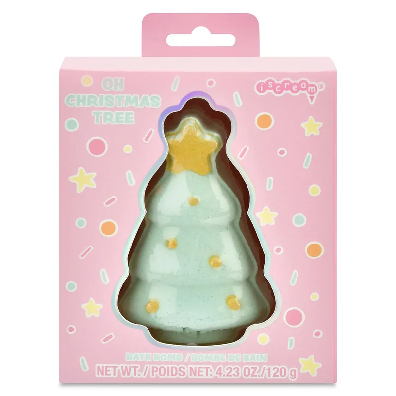 Christmas Tree Bath Bomb by Iscream