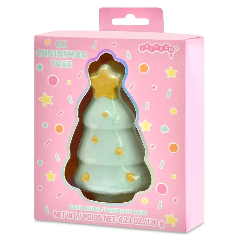 Christmas Tree Bath Bomb by Iscream