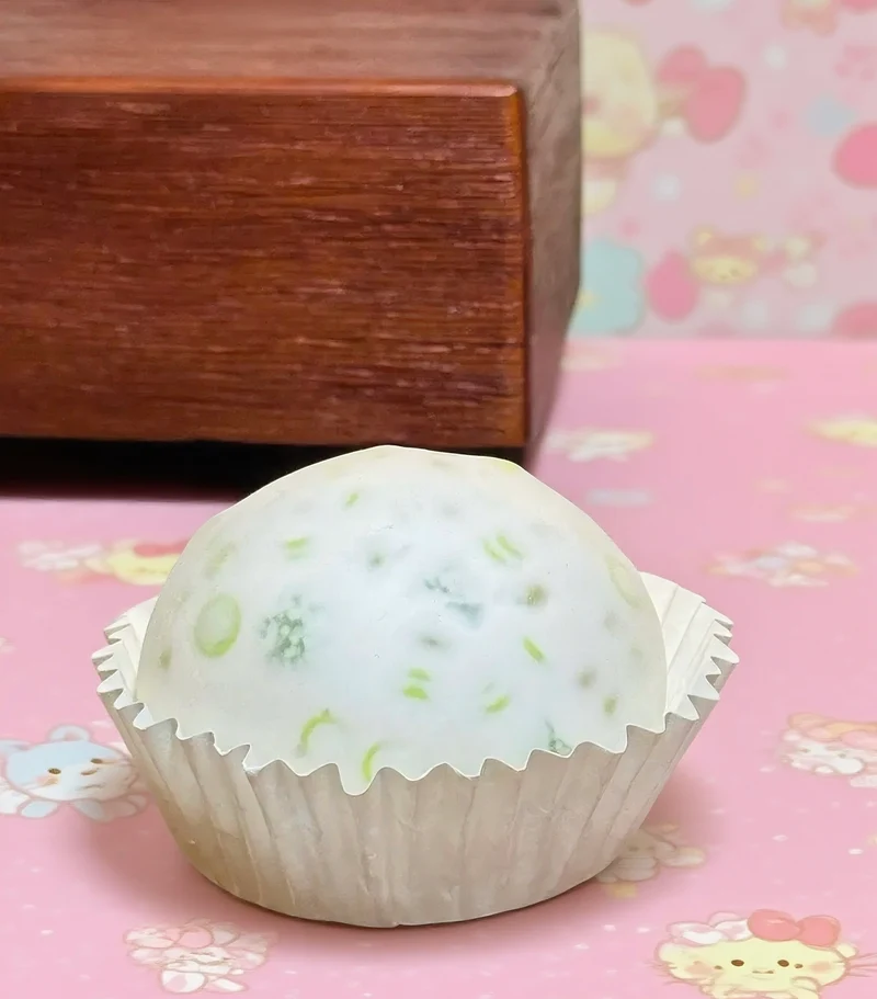 Soft Matcha Crunchy Cup Cake (Zero bounce-back) Squishy Fidget Toy