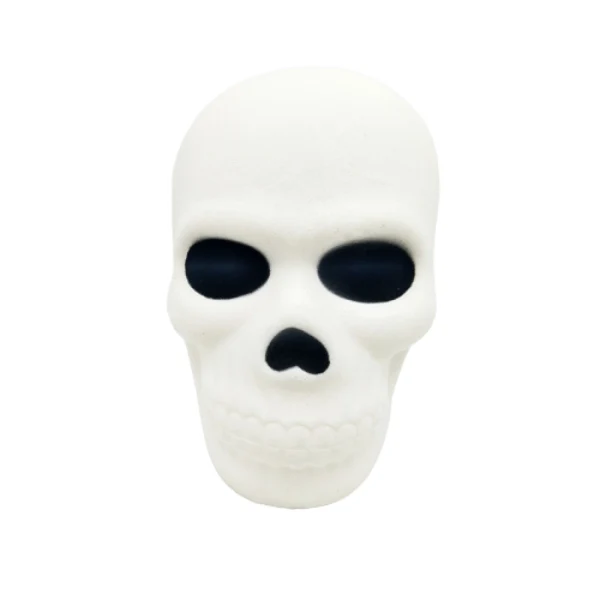 Squishy Tête de Mort Blanc - succinct et précis !