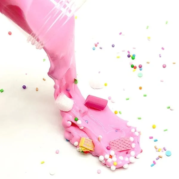 Slime Rose Coton Fluffy
