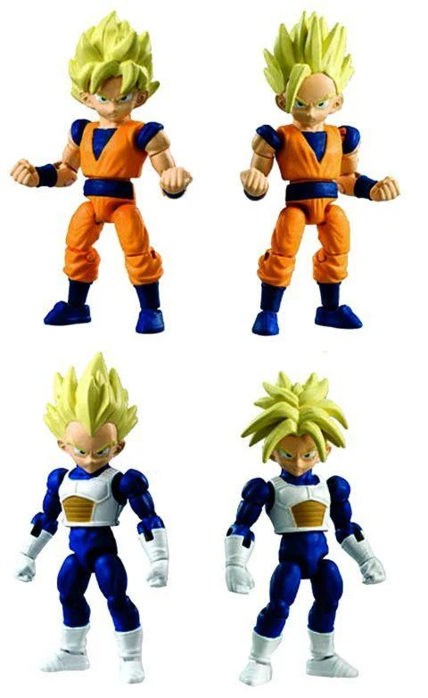 Dragon Ball Z Kai Mini Action Figure Vegeta - Mini figurine articulée