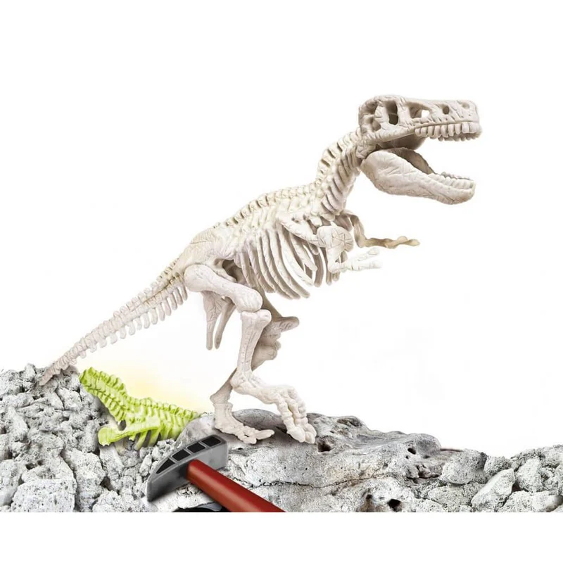 Clementoni Archéo-Ludic Dig T-Rex Fluorescent