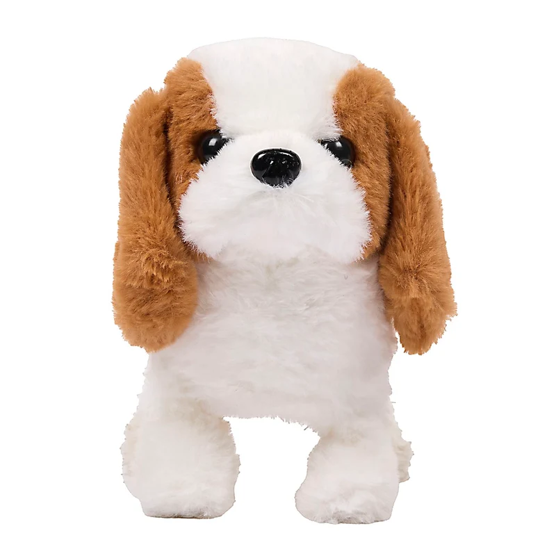 PELUCHE CROQUETTE LE CHIEN QUI MARCHE