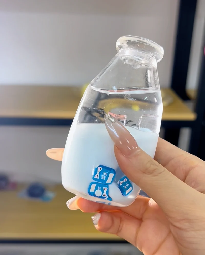 Milk Series Squishy Bottle Fidget Toy