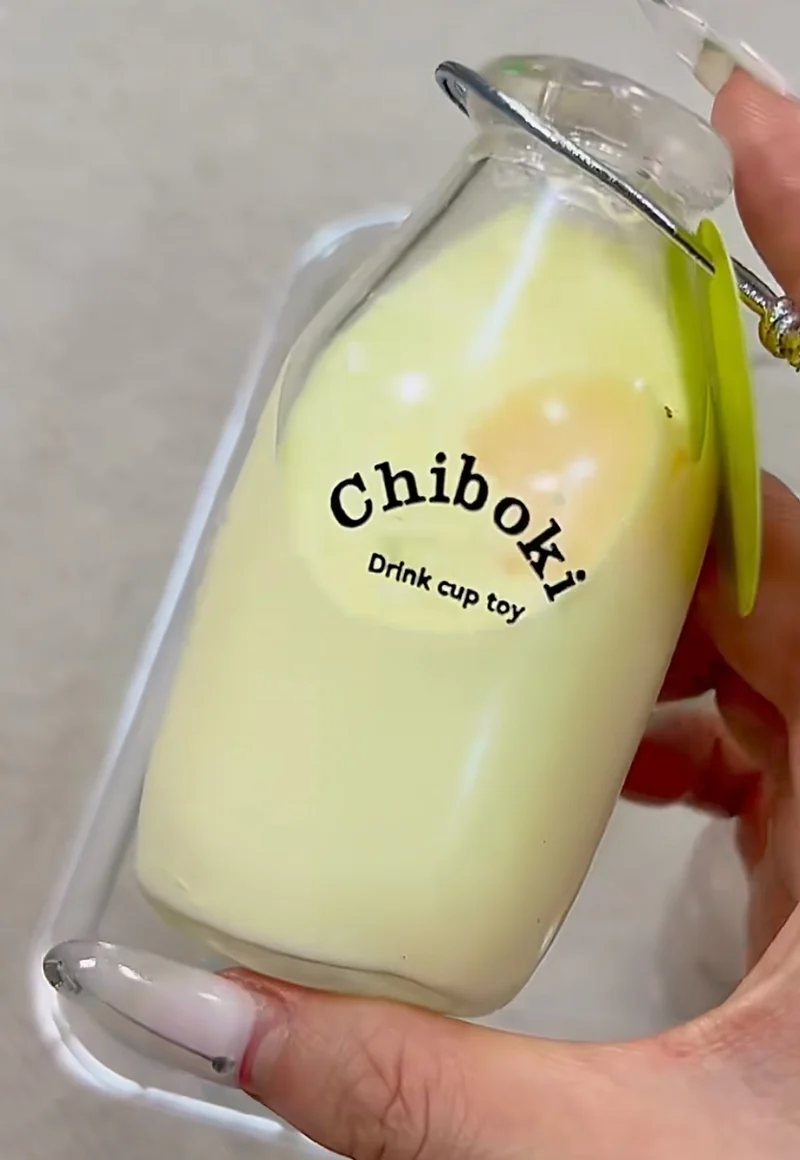 Milk Series Squishy Bottle Fidget Toy